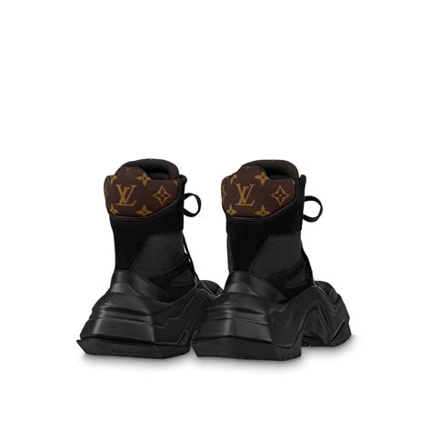 lv platform boots|louis vuitton ankle boot.